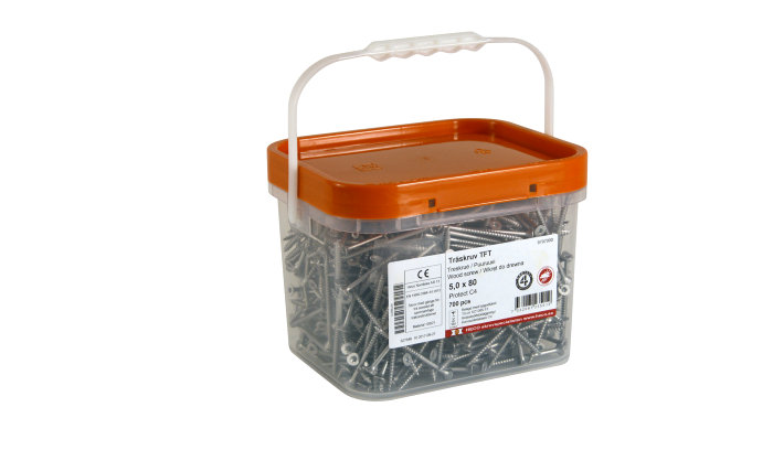 Treskrue TFT 5,0 x 100 Protect 4 - 500 stk.